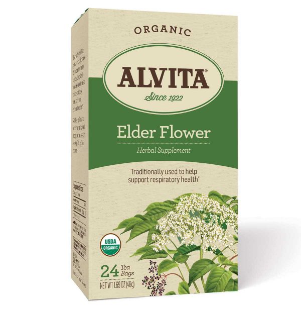 ALVITA: Organic Elder Flower Tea, 24 bg - #tag1# - #tag2#
