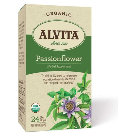 ALVITA: Tea Passionflower Org, 24 bg - #tag1# - #tag2#