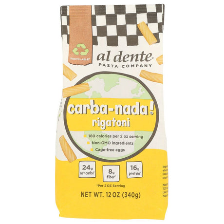 AL DENTE: Carba Nada Rigatoni, 12 oz - #tag1# - #tag2#