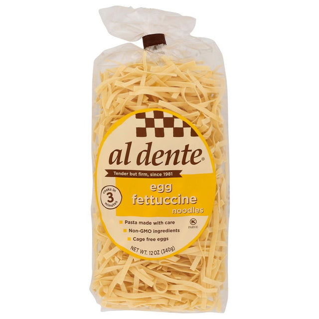 AL DENTE: Egg Fettucine Noodles, 12 oz - #tag1# - #tag2#