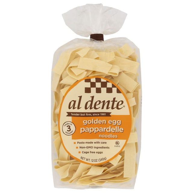AL DENTE: Golden Egg Pappardelle Pasta, 12 oz - #tag1# - #tag2#