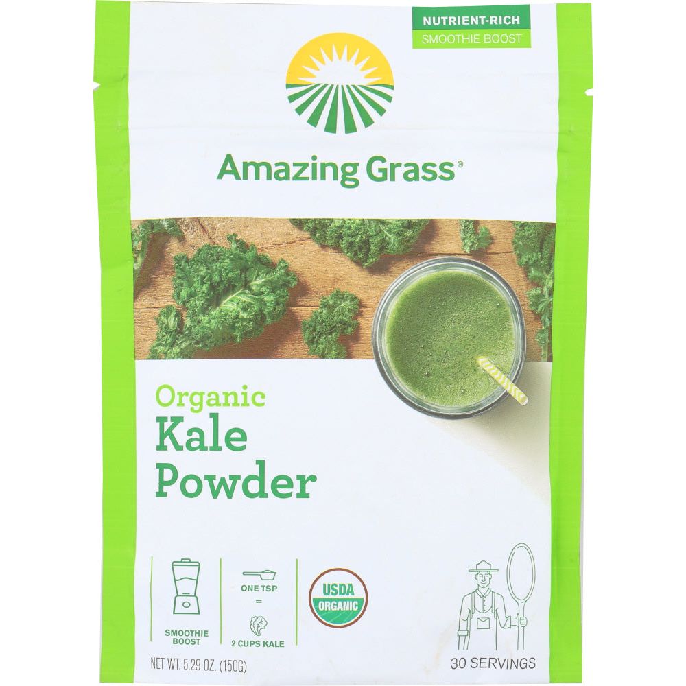 AMAZING GRASS: Kale Powder 30Serv Org, 5.29 oz - #tag1# - #tag2#