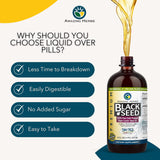 AMAZING HERBS BLACK SEED  Oil Blend Pumpkin Seed Oil, 8 fl oz - #tag1# - #tag2#