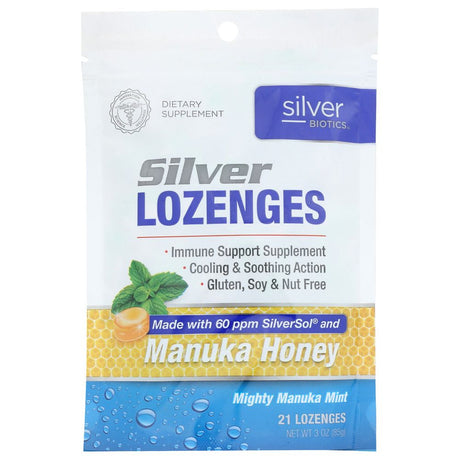 AMERICAN BIOTECH LABS: Silver Biotic Lzenge Manu, 21 pc - #tag1# - #tag2#