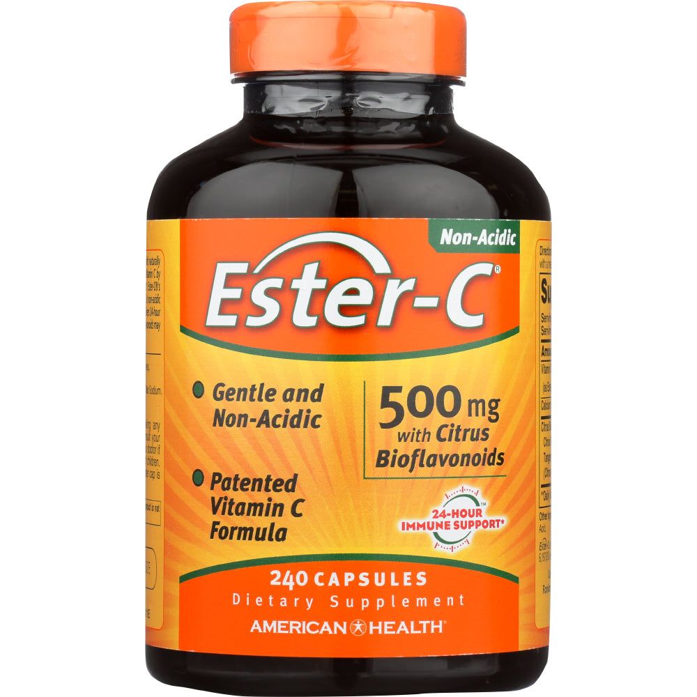 AMERICAN HEALTH:  Ester-C 500 mg with Citrus Bioflavonoids, 240 cp - #tag1# - #tag2#