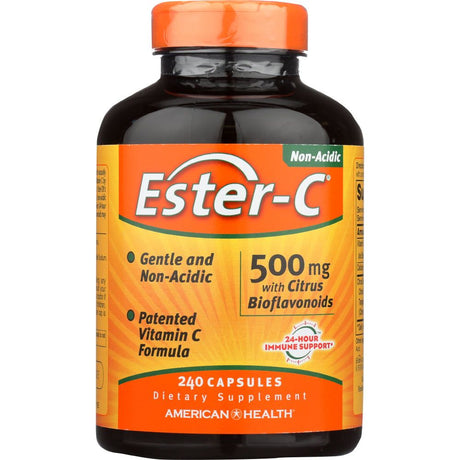AMERICAN HEALTH:  Ester-C 500 mg with Citrus Bioflavonoids, 240 cp - #tag1# - #tag2#