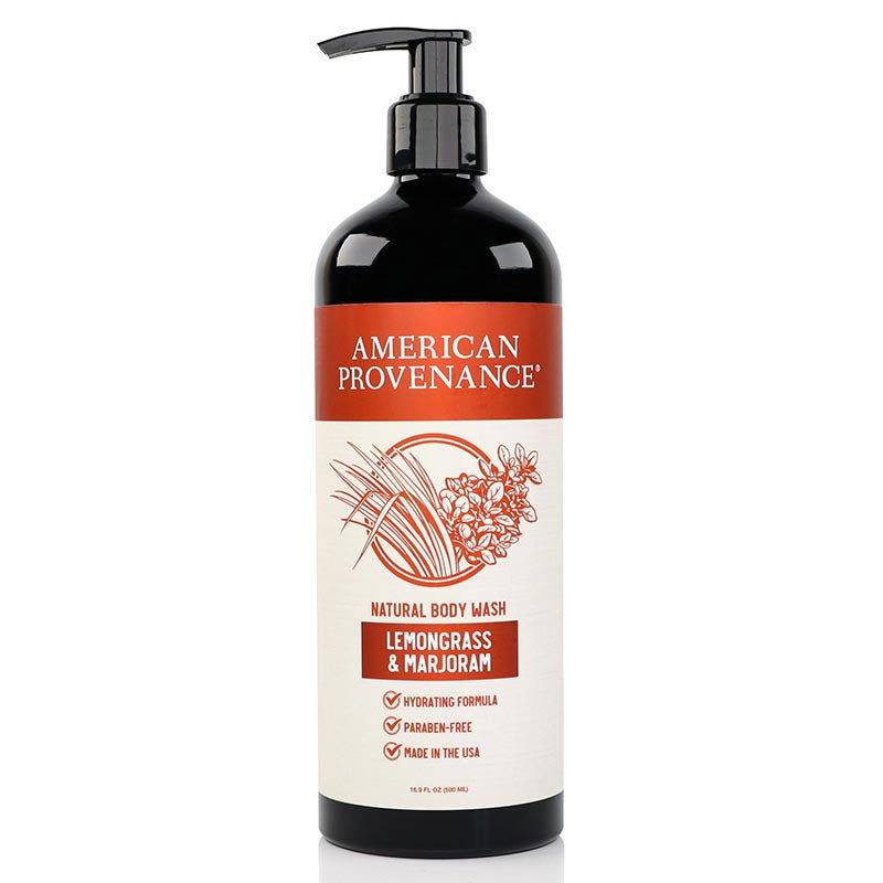 AMERICAN PROVENANCE: Lemongrass and Marjoram Body Wash, 16.91 fo - #tag1# - #tag2#