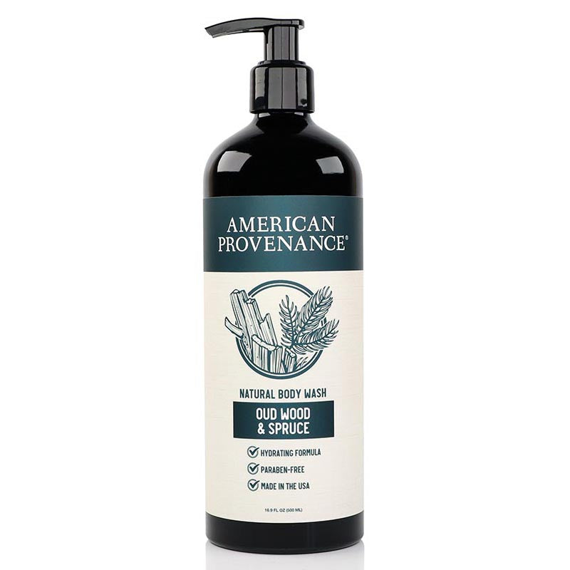 AMERICAN PROVENANCE: Oud Wood and Spruce Body Wash, 16.91 fo - #tag1# - #tag2#