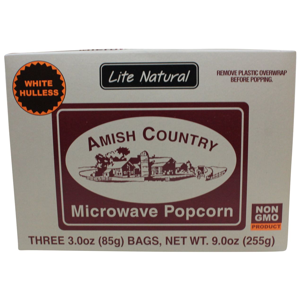 AMISH COUNTRY: Lite Natural Micrcowave Popcorn, 10.5 oz - #tag1# - #tag2#
