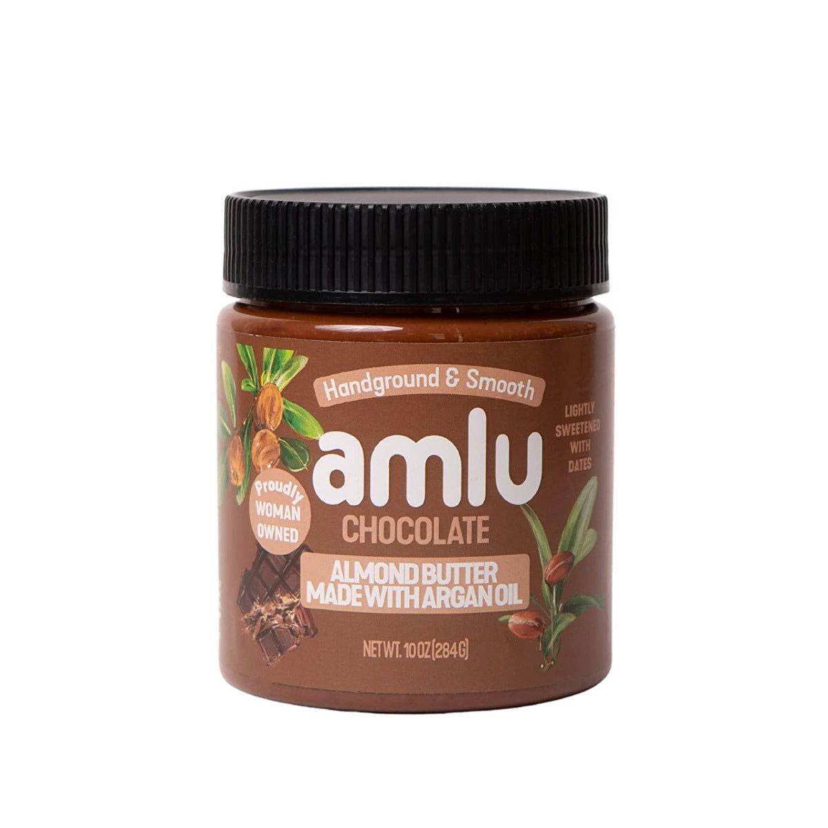 AMLU: Chocolale Almond Butter with Argan Oil, 10 oz - #tag1# - #tag2#