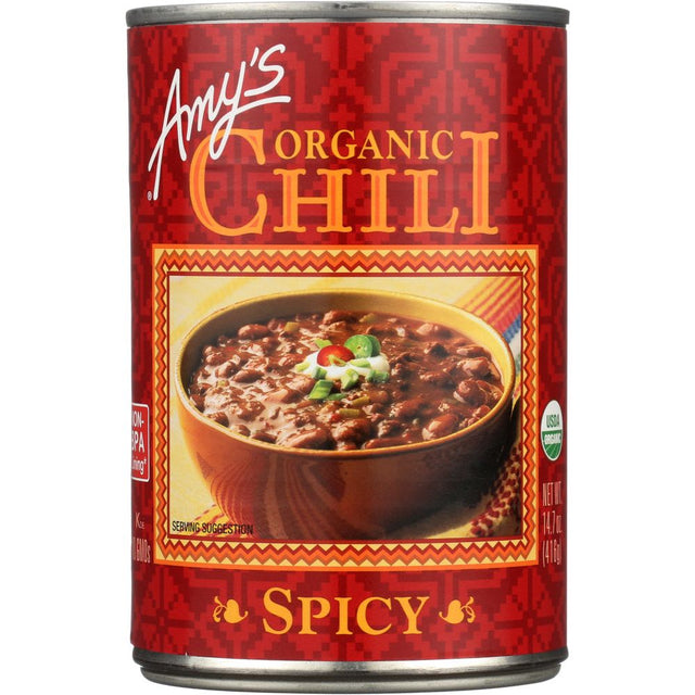 AMYS: Organic Chili Spicy, 14.7 oz - #tag1# - #tag2#