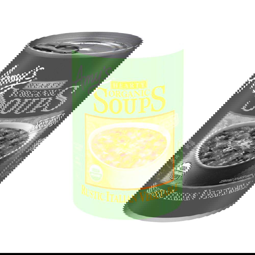 AMYS: Organic Hearty Rustic Italian Vegetable Soup, 14 oz - Sunshine Co Op. - #tag1# - #tag2# - #tag3# - #tag4#