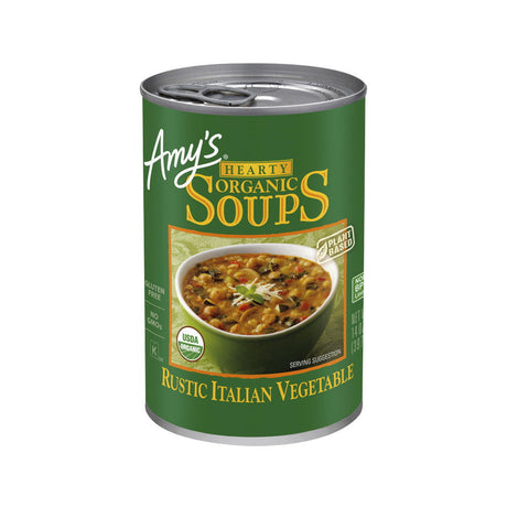 AMYS: Organic Hearty Rustic Italian Vegetable Soup, 14 oz - Sunshine Co Op. - #tag1# - #tag2# - #tag3# - #tag4#