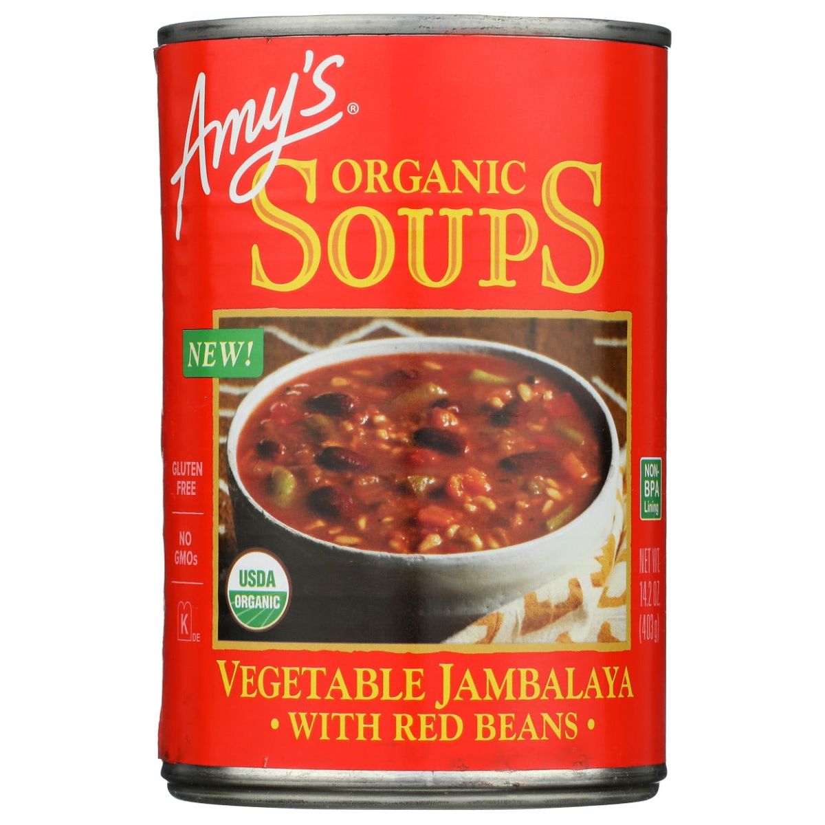 AMYS: Organic Vegetable Jambalaya, 14.2 oz - #tag1# - #tag2#
