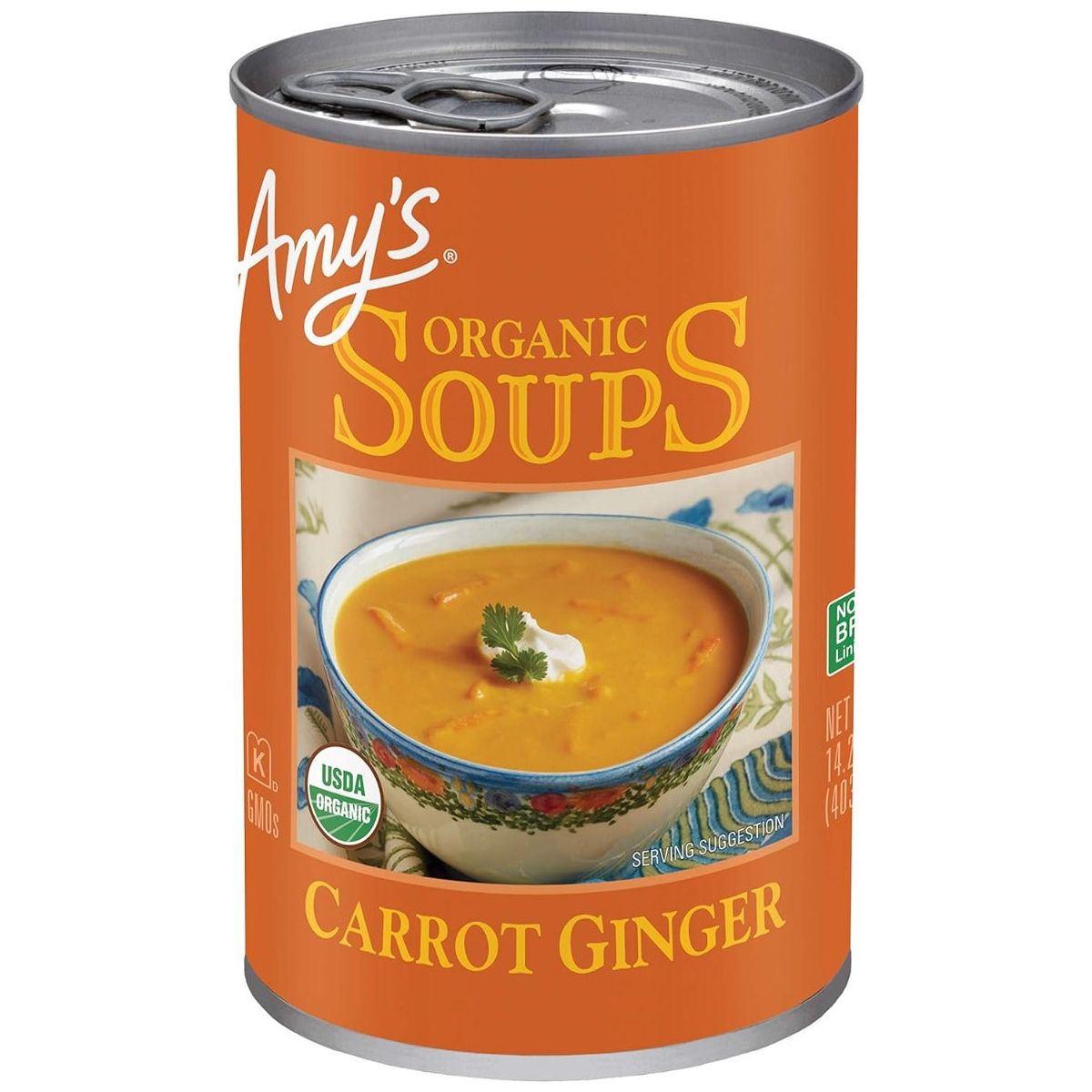AMYS: Soup Carrot Ginger Organic, 14.2 oz - #tag1# - #tag2#