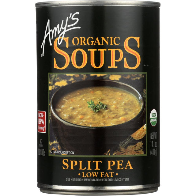 AMYS: Soup Split Pea Org Gf, 14.1 oz - #tag1# - #tag2#