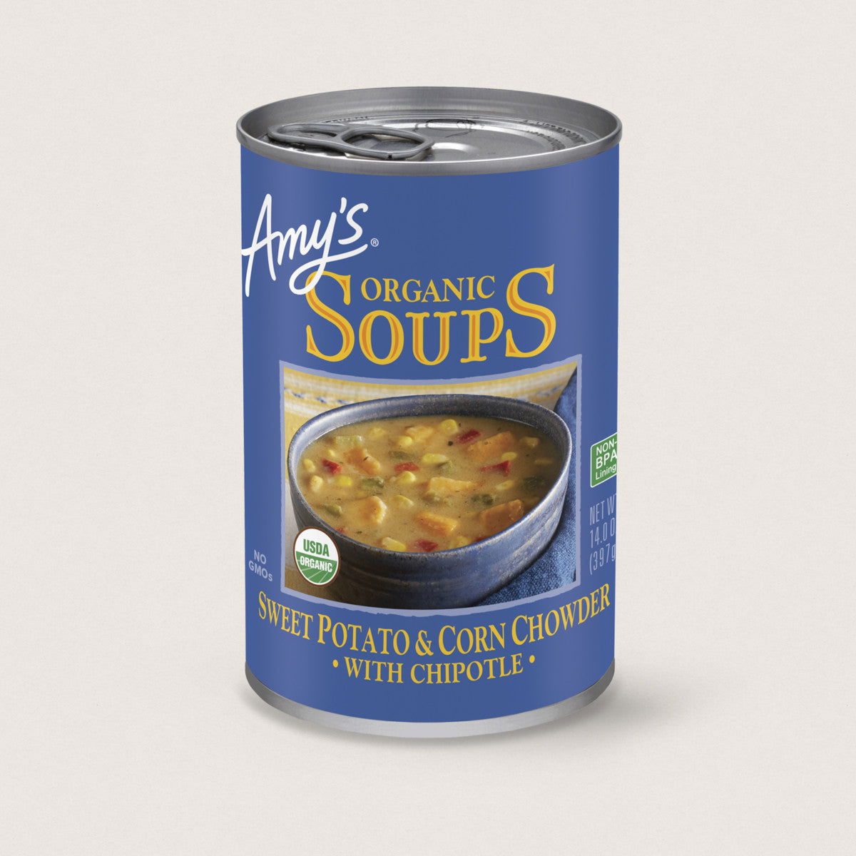 AMYS: Soup Swt Pot Crn Chw Org, 14 OZ - #tag1# - #tag2#