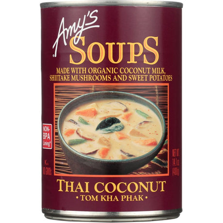 AMYS: Thai Coconut Soup Tom Kha Phak, 14.1 oz - #tag1# - #tag2#