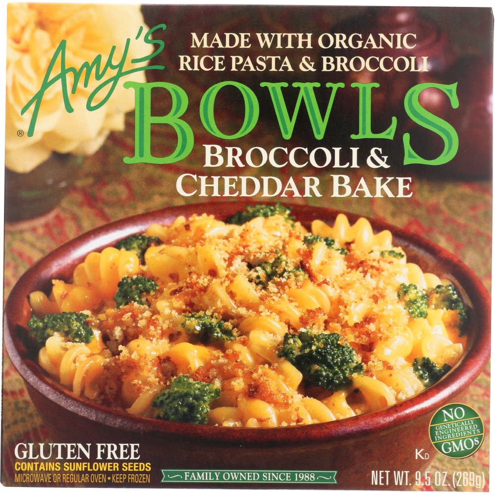 AMY'S: Broccoli & Cheddar Bake Bowl, 9.5 oz - #tag1# - #tag2#