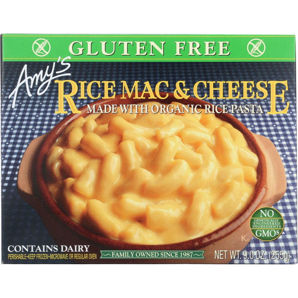 AMY'S: Gluten Free Rice Pasta Rice Mac & Cheese, 9 Oz - #tag1# - #tag2#