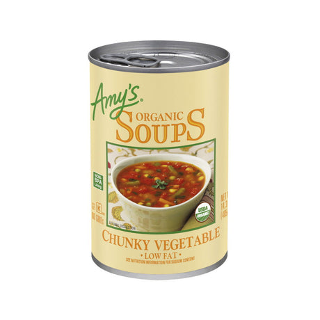 AMY'S: Organic Soup Chunky Vegetable, 14.3 oz - #tag1# - #tag2#