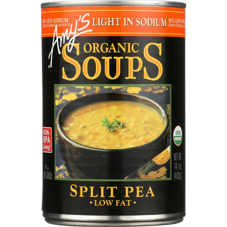 AMY'S: Organic Soup Low Fat Light In Sodium Split Pea, 14.1 oz - #tag1# - #tag2#