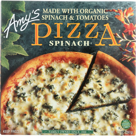 AMY'S: Spinach Pizza, 14 oz - #tag1# - #tag2#