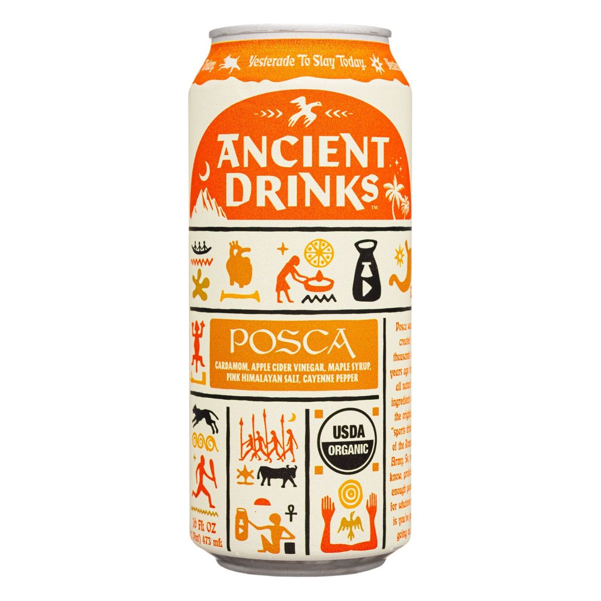 ANCIENT DRINKS: Posca Functional Water, 16 fo - #tag1# - #tag2#