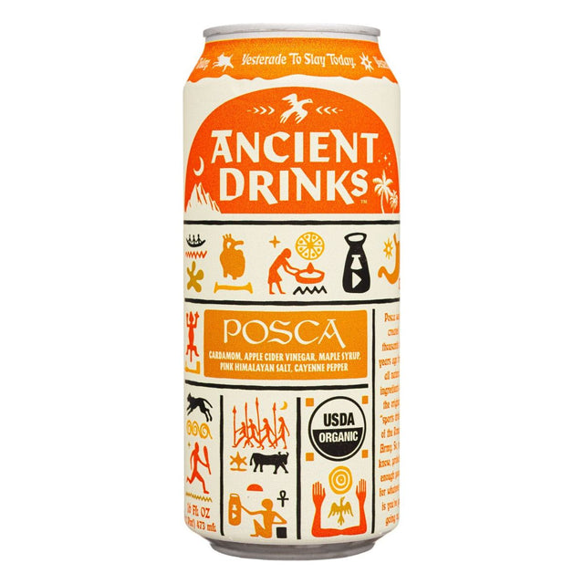 ANCIENT DRINKS: Posca Functional Water, 16 fo - #tag1# - #tag2#