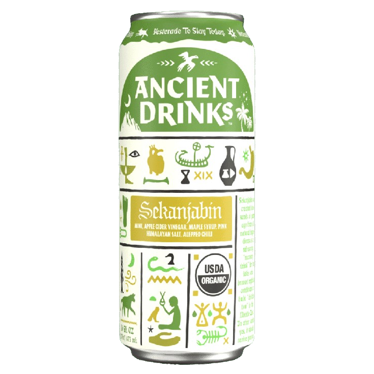 ANCIENT DRINKS: Sekanjabin Functional Water, 16 fo - #tag1# - #tag2#