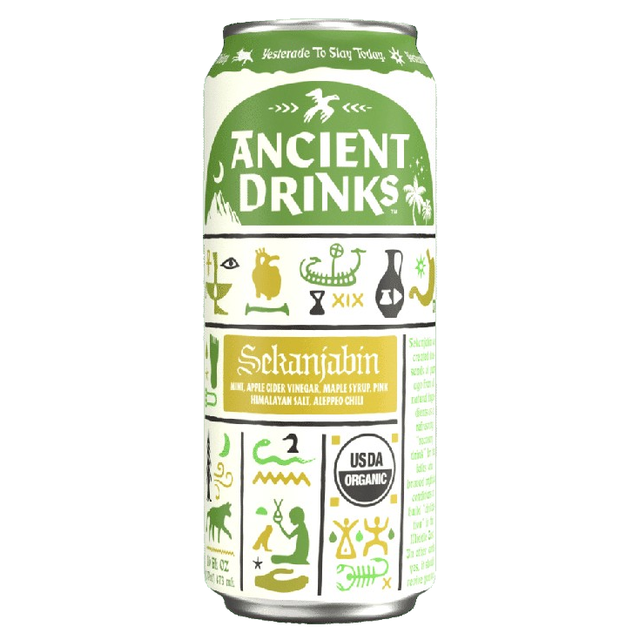 ANCIENT DRINKS: Sekanjabin Functional Water, 16 fo - #tag1# - #tag2#