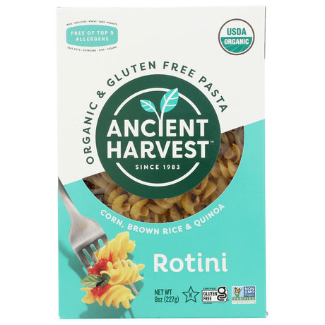 ANCIENT HARVEST: Organic Supergrain Pasta Rotini Gluten Free, 8 oz - #tag1# - #tag2#