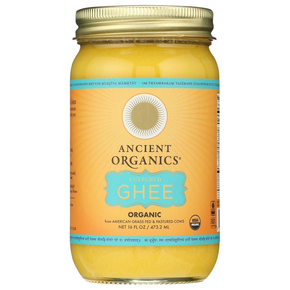 ANCIENT ORGANICS: Organic Cultured Ghee Butter, 16 oz - #tag1# - #tag2#