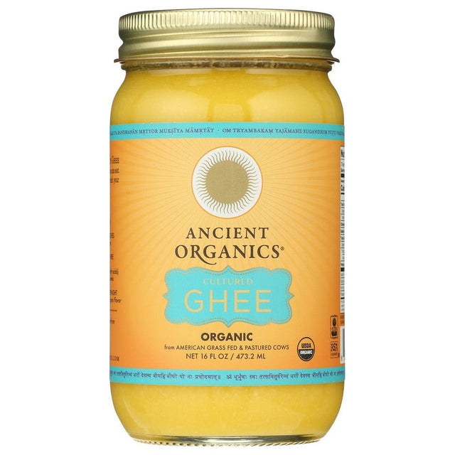 ANCIENT ORGANICS: Organic Cultured Ghee Butter, 16 oz - #tag1# - #tag2#
