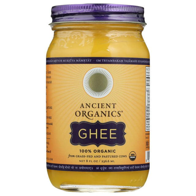ANCIENT ORGANICS: Organics Ghee Butter, 8 fo - #tag1# - #tag2#