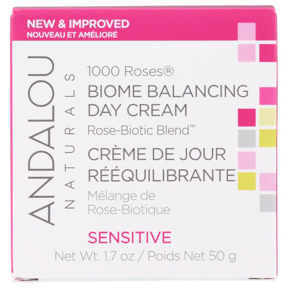 ANDALOU NATURALS: 1000 Roses Biome Balancing Day Cream, 1.7 oz - #tag1# - #tag2#