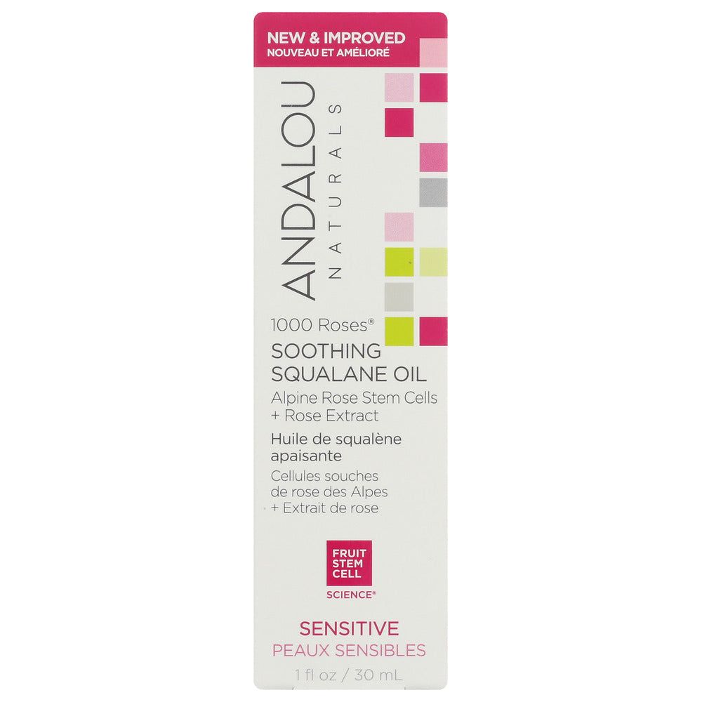 ANDALOU NATURALS: 1000 Roses Soothing Squalane Oil, 1 fo - #tag1# - #tag2#