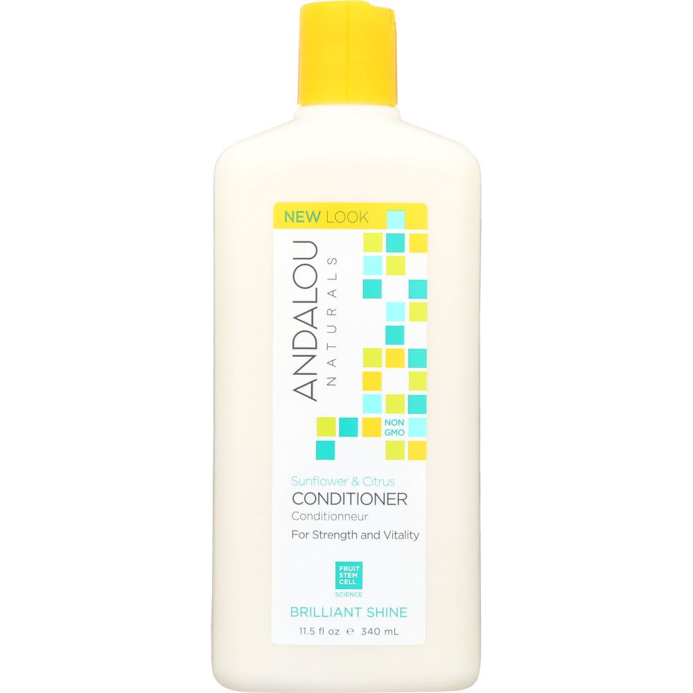 ANDALOU NATURALS: Brilliant Shine Conditioner Sunflower and Citrus, 11.5 Oz - #tag1# - #tag2#
