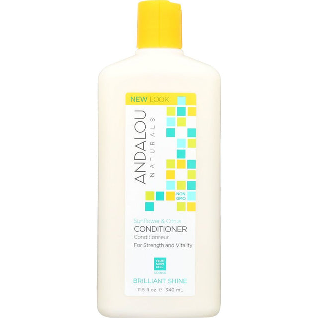 ANDALOU NATURALS: Brilliant Shine Conditioner Sunflower and Citrus, 11.5 Oz - #tag1# - #tag2#