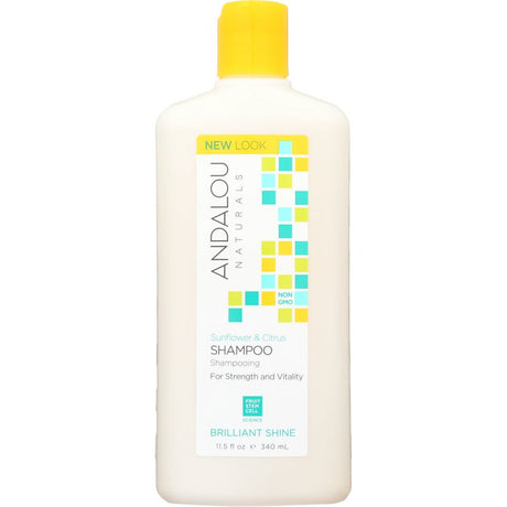 ANDALOU NATURALS: Brilliant Shine Shampoo Sunflower and Citrus, 11.5 Oz - #tag1# - #tag2#