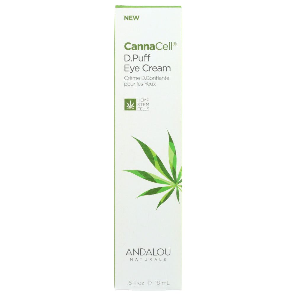 ANDALOU NATURALS: CannaCell D.Puff Eye Cream, 0.6 fl oz - #tag1# - #tag2#