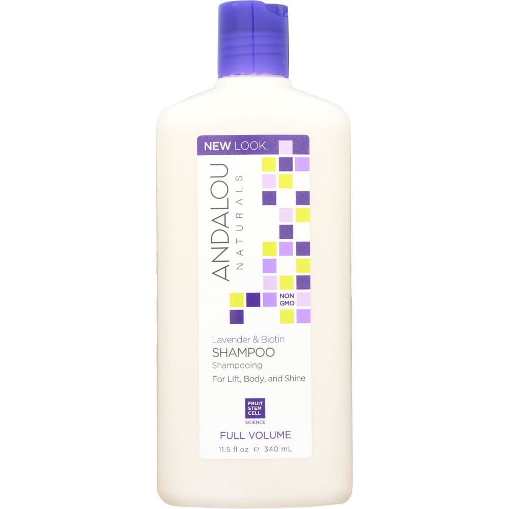 ANDALOU NATURALS: Full Volume Shampoo Lavender and Biotin, 11.5 Oz - #tag1# - #tag2#