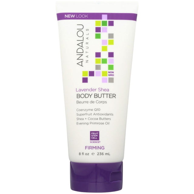 ANDALOU NATURALS: Lavender Shea Firming Body Butter, 8 oz - #tag1# - #tag2#