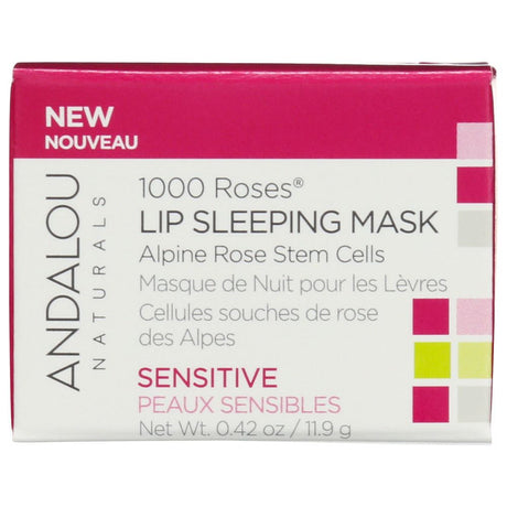 ANDALOU NATURALS: Mask Lip Sleep 1000 Roses, 0.45 OZ - #tag1# - #tag2#