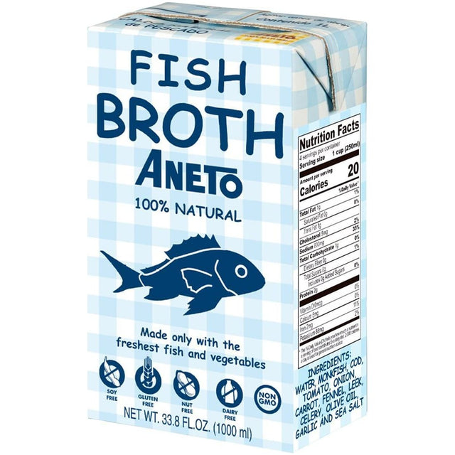 ANETO: Broth Fish, 1 lt - #tag1# - #tag2#