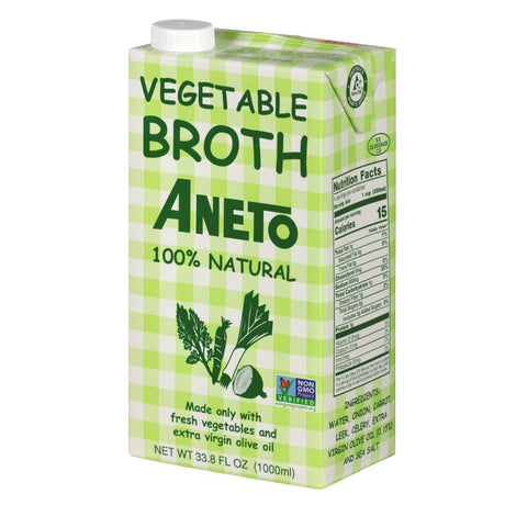 ANETO: Broth Vegetable, 1 lt - #tag1# - #tag2#