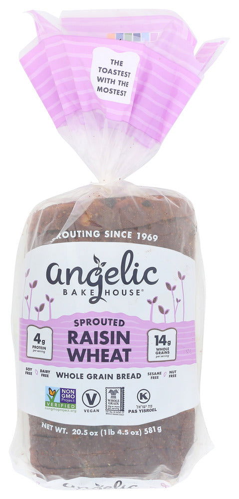 ANGELIC BAKEHOUSE: Bread Sprtd Raisin, 20.5 oz - #tag1# - #tag2#