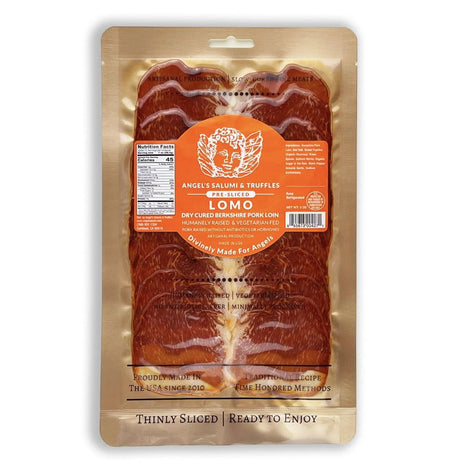 ANGEL SALUMI AND TRUFFLES: Lomo Pre Sliced, 3 oz - #tag1# - #tag2#