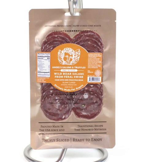 ANGEL SALUMI AND TRUFFLES: Salami Boar Wild Slcd, 3 oz - #tag1# - #tag2#