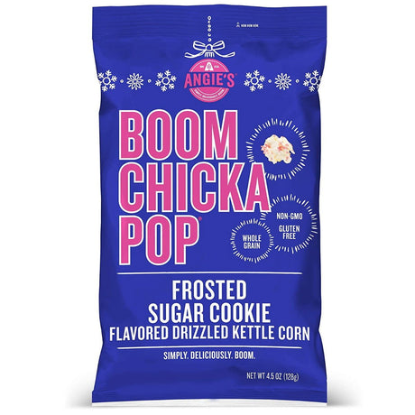 ANGIES: Boomchickapop Frosted Sugar Cookie Flavored Drizzled Kettle Corn, 4.5 oz - #tag1# - #tag2#